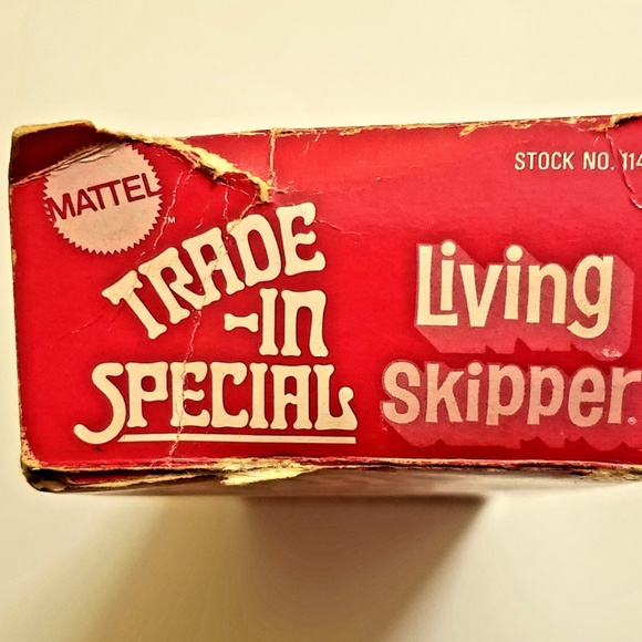 Vintage 1969 Skipper Doll with Original Trade In Box by Mattel/Barbie, Swimsuit+ - Picture 7 of 15